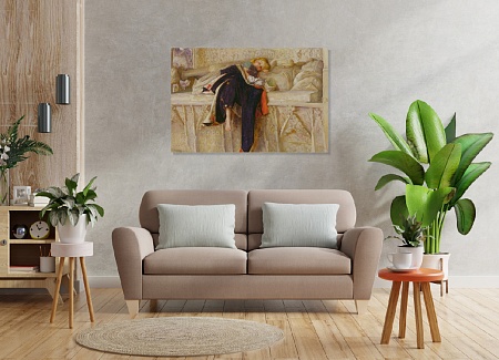 Картина на стену - "Дочь полка" / картина на холсте интерьерная / пано 60 х 40 см